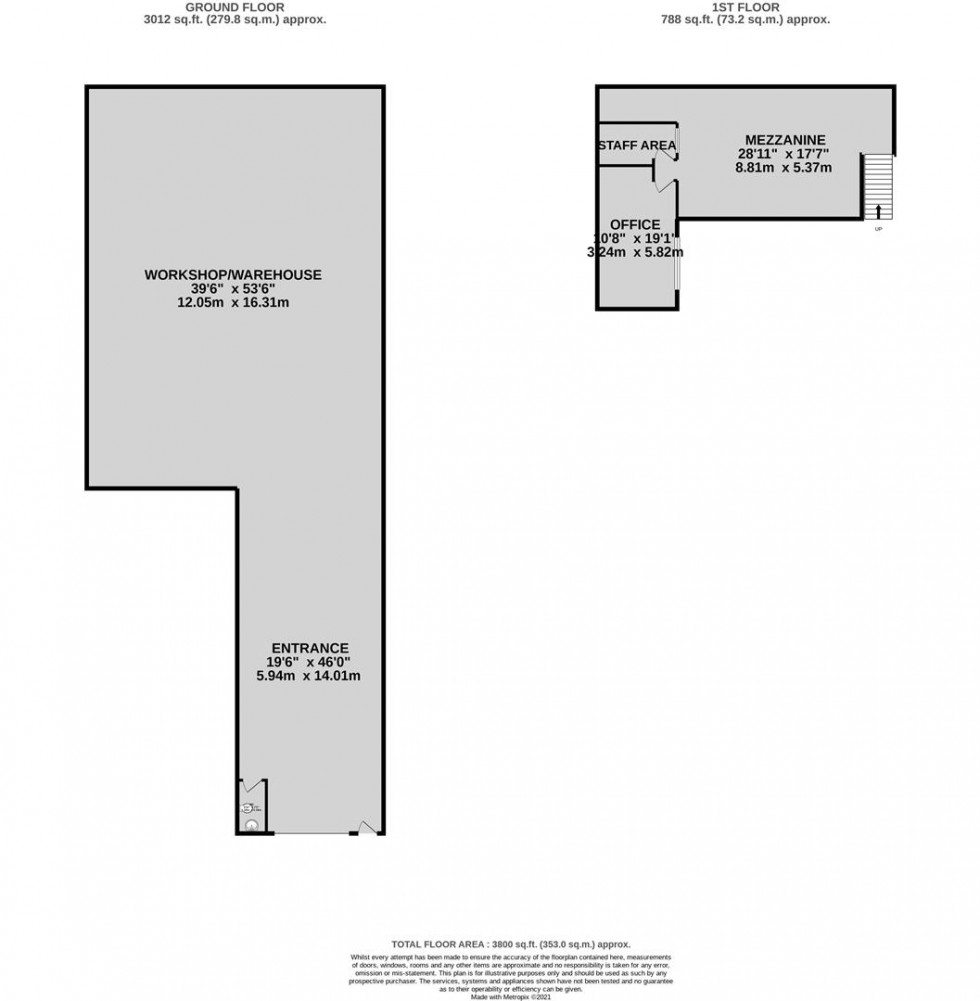 Floorplan for Tower Lane Business Park,. Warmley, Bristol