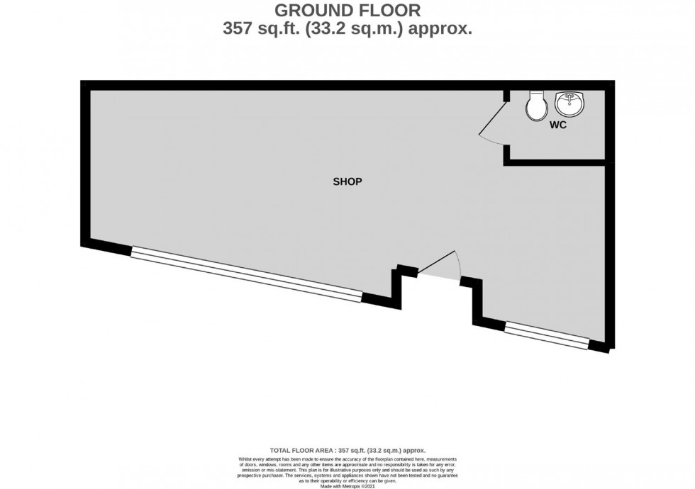 Floorplan for Bishopston