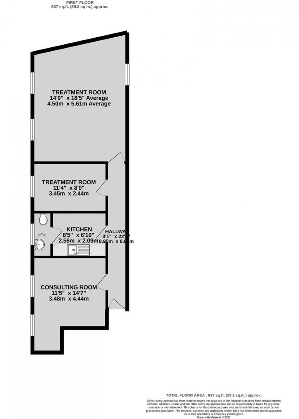 Floorplan for Portishead