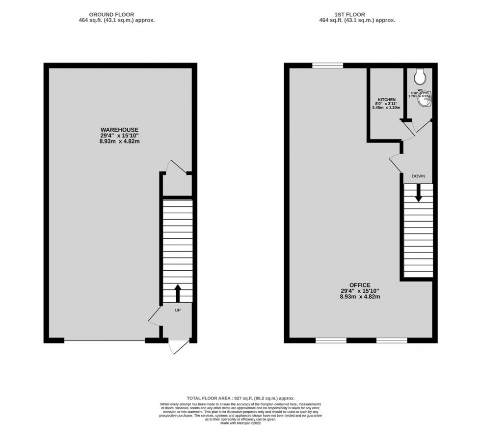 Floorplan for Bonville Road, Brislington, Bristol