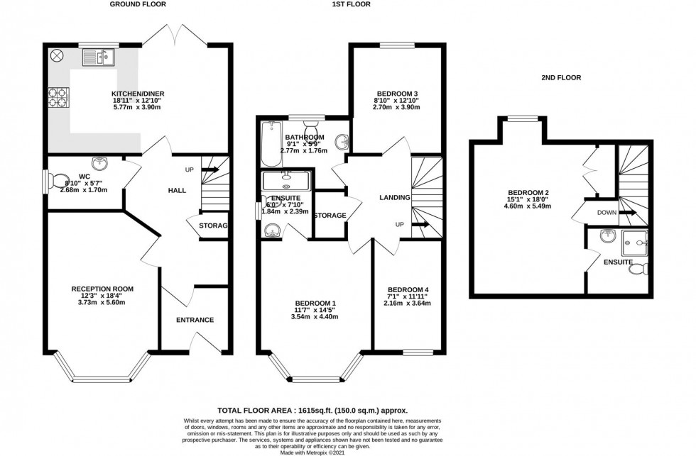 Floorplan for Halsbury Road, Bristol