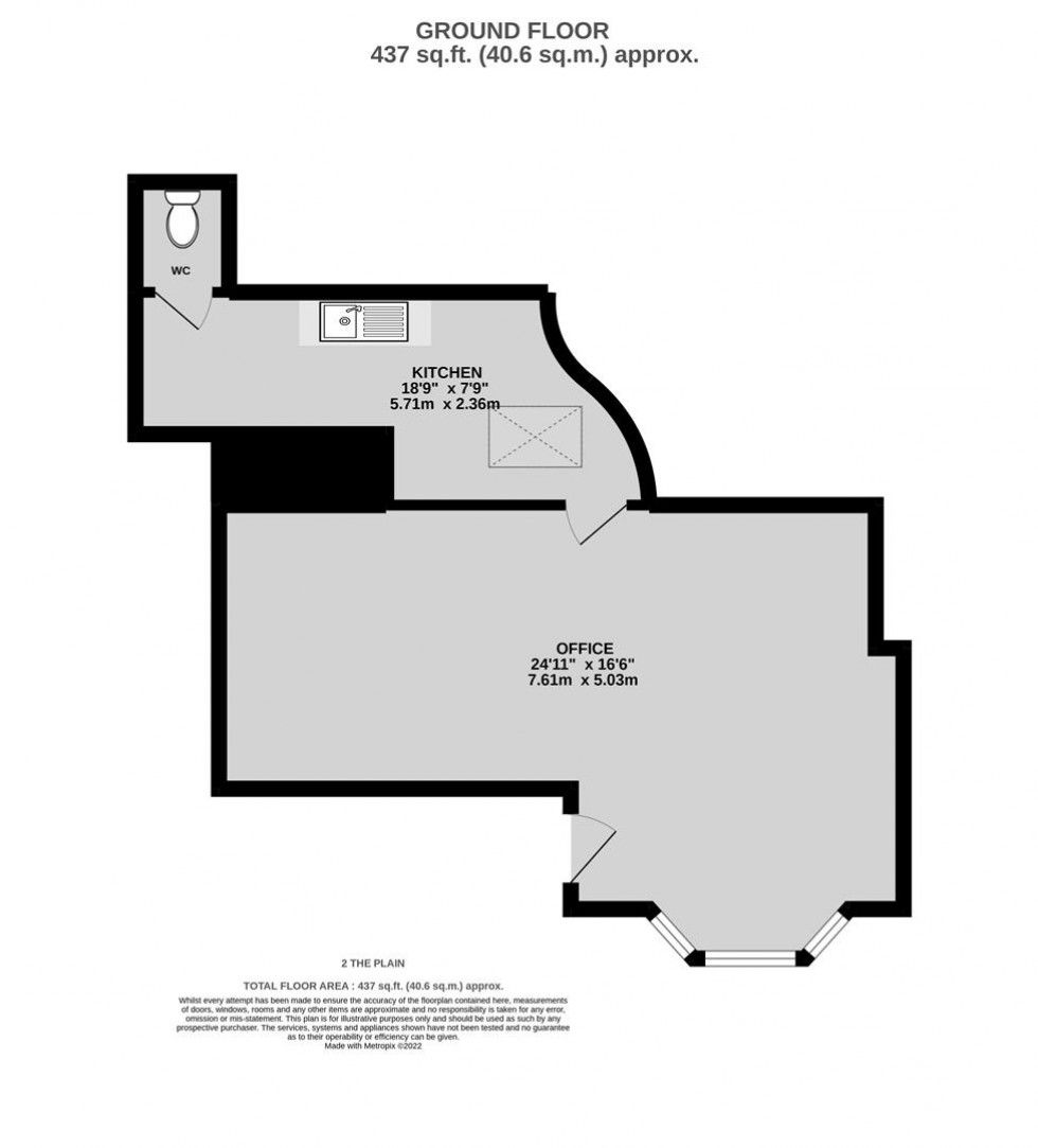 Floorplan for The Plain, Thornbury, Bristol