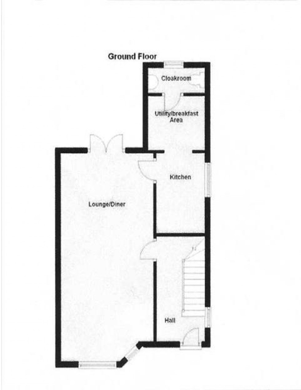 Floorplan for Lakewood Crescent, Westbury on Trym, Bristol
