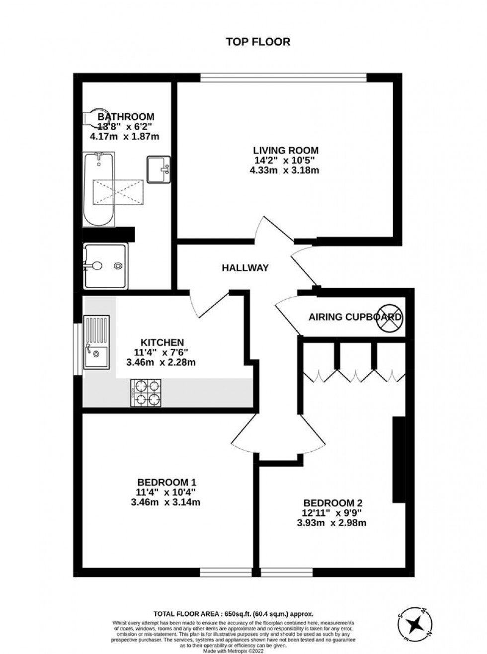 Floorplan for Redland Road, Redland, Bristol BS6