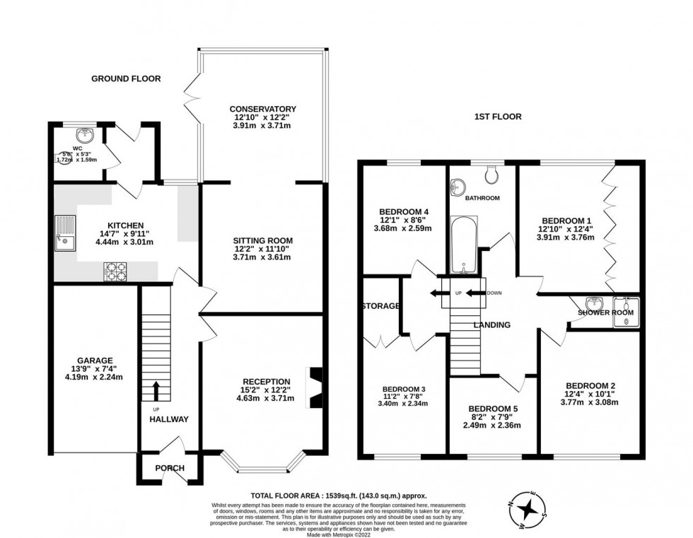 Floorplan for Shipley Road, Westbury On Trym, Bristol