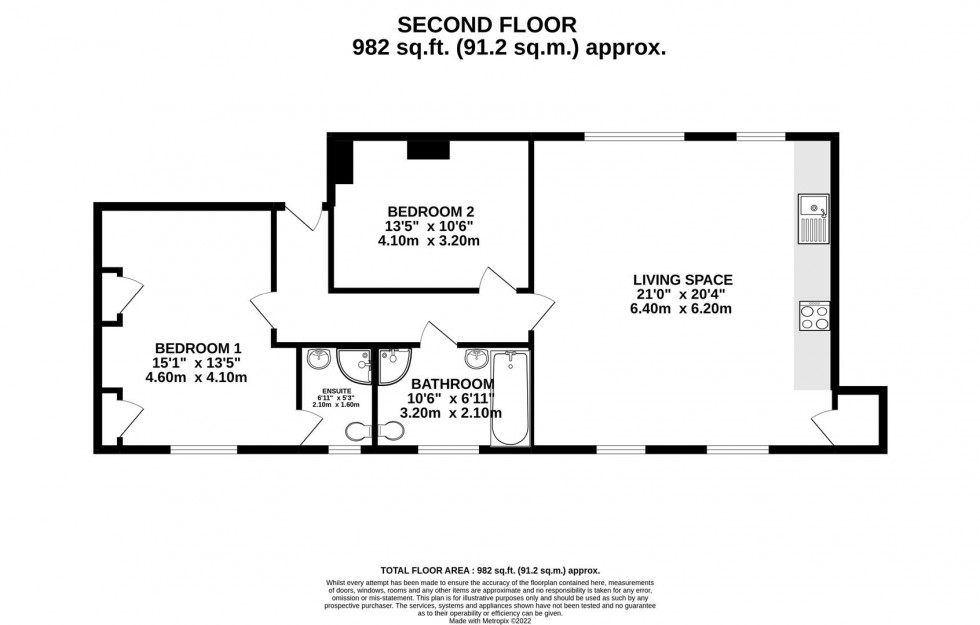 Floorplan for Christmas Street, City Centre, Bristol BS1