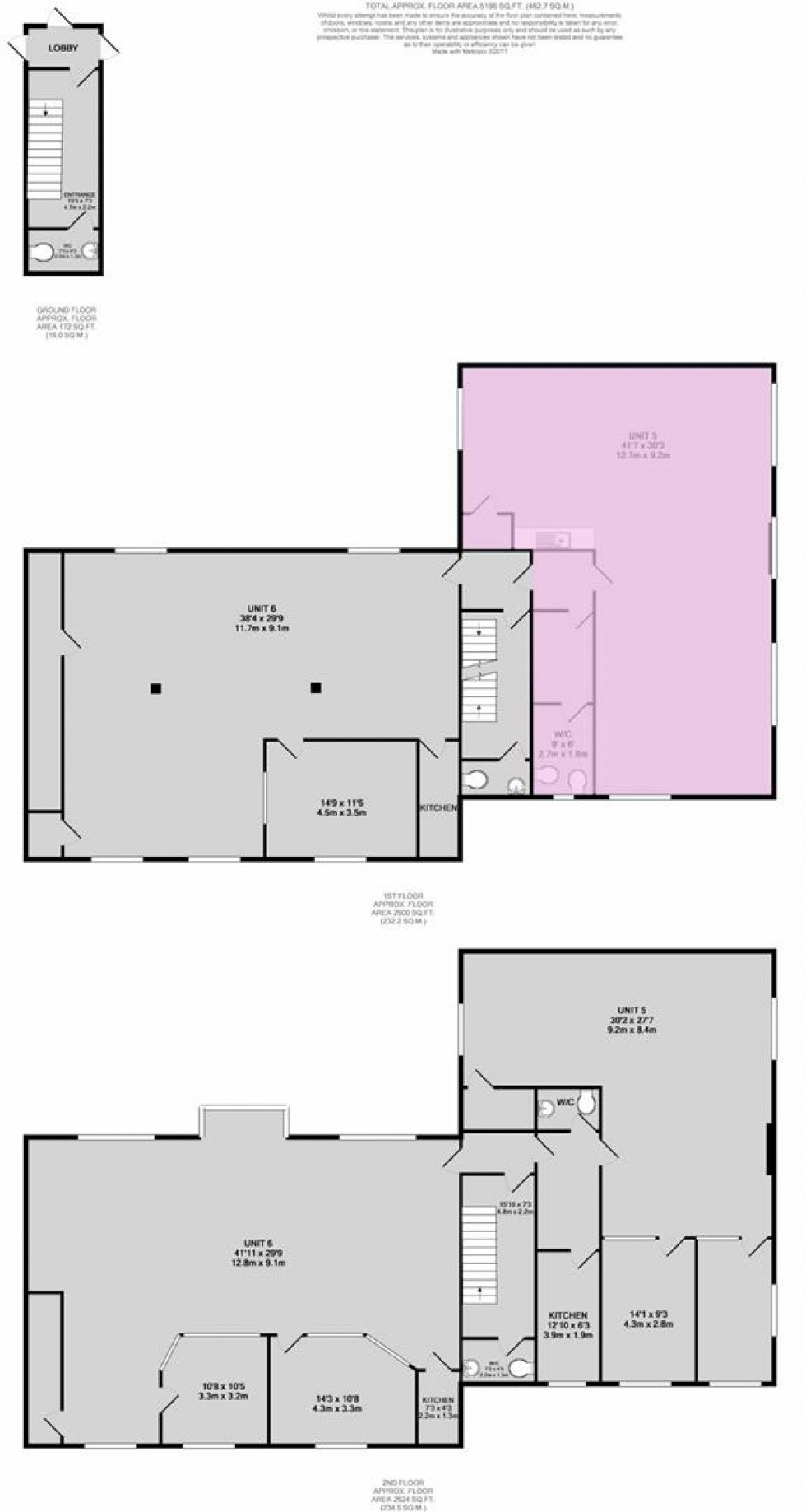 Floorplan for Eclipse Office Park, Staple Hill, Bristol