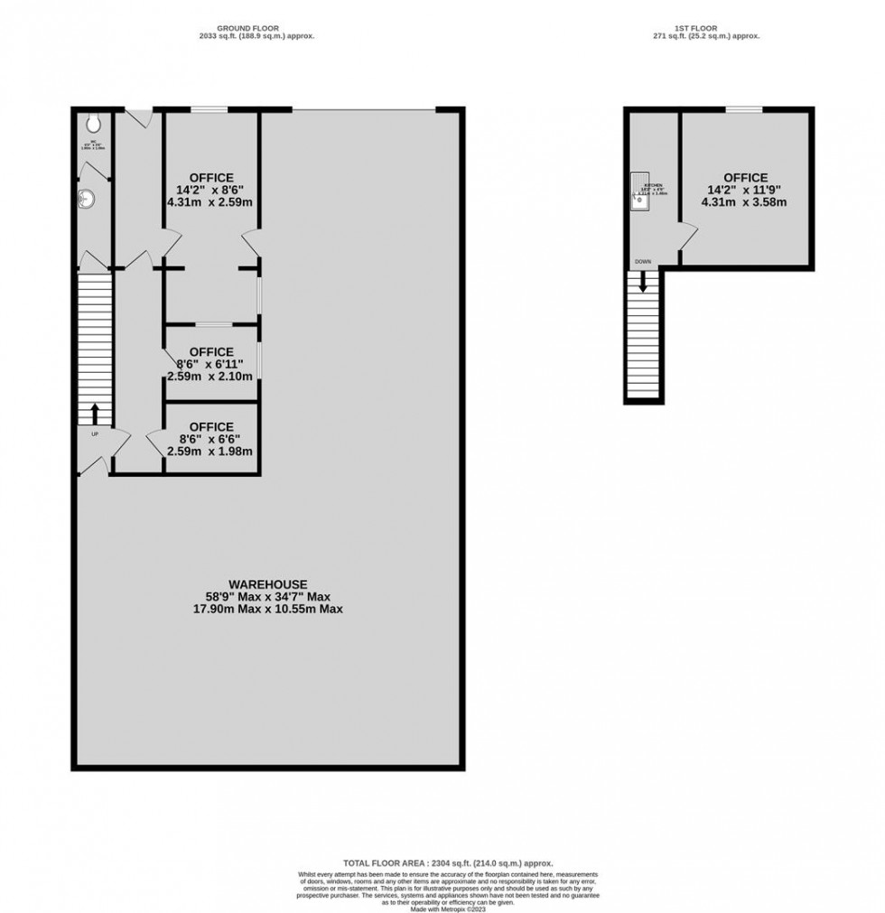 Floorplan for East Park Trading Estate, Fishponds, Bristol