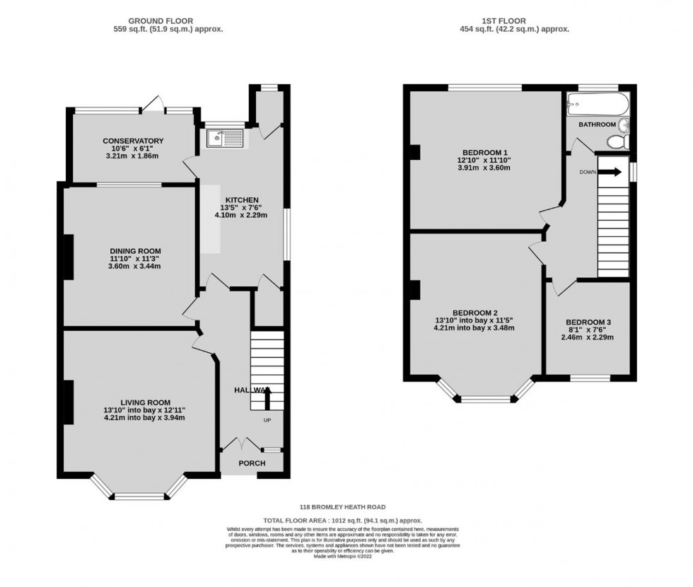 Floorplan for Downend