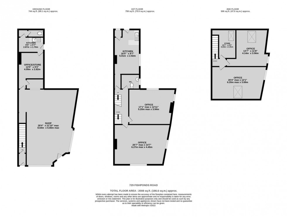 Floorplan for Fishponds Road, Fishponds, Fishponds