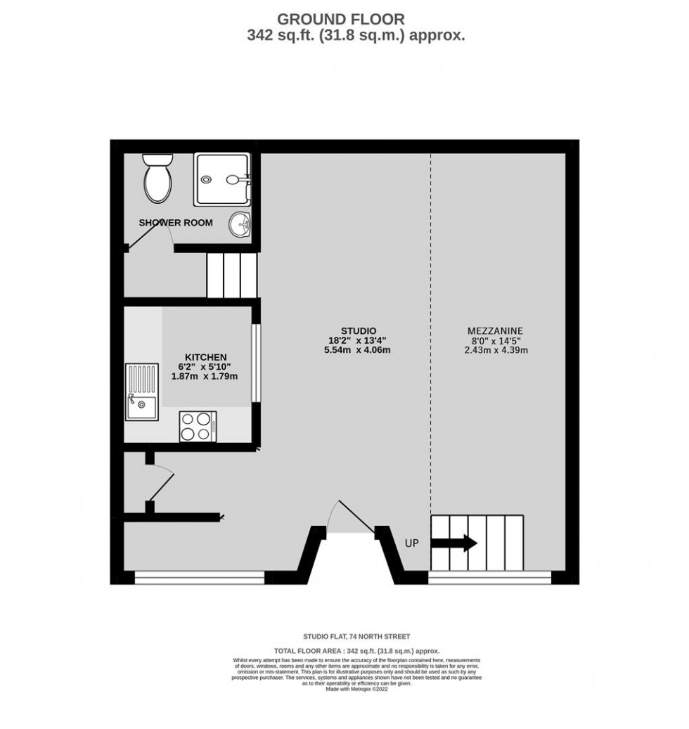 Floorplan for North Street, Bedminster, Bristol