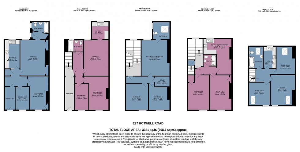 Floorplan for Hotwell Road, Hotwells, Bristol