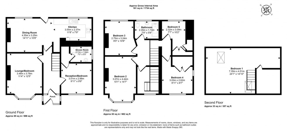 Floorplan for Hampton Street, Kingswood, Bristol