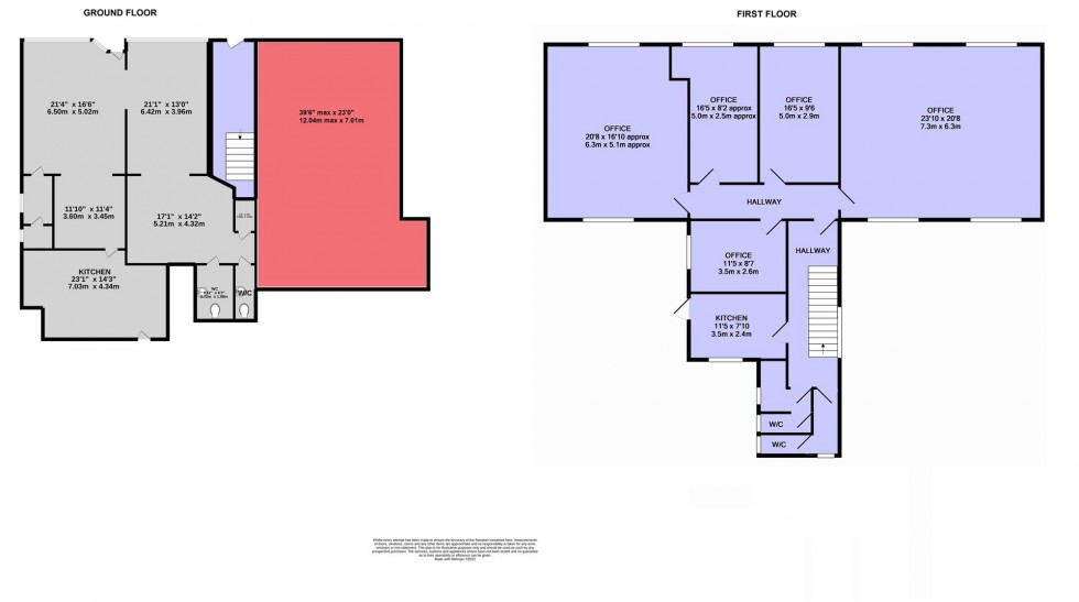 Floorplan for Northumbria Drive, Henleaze, Bristol