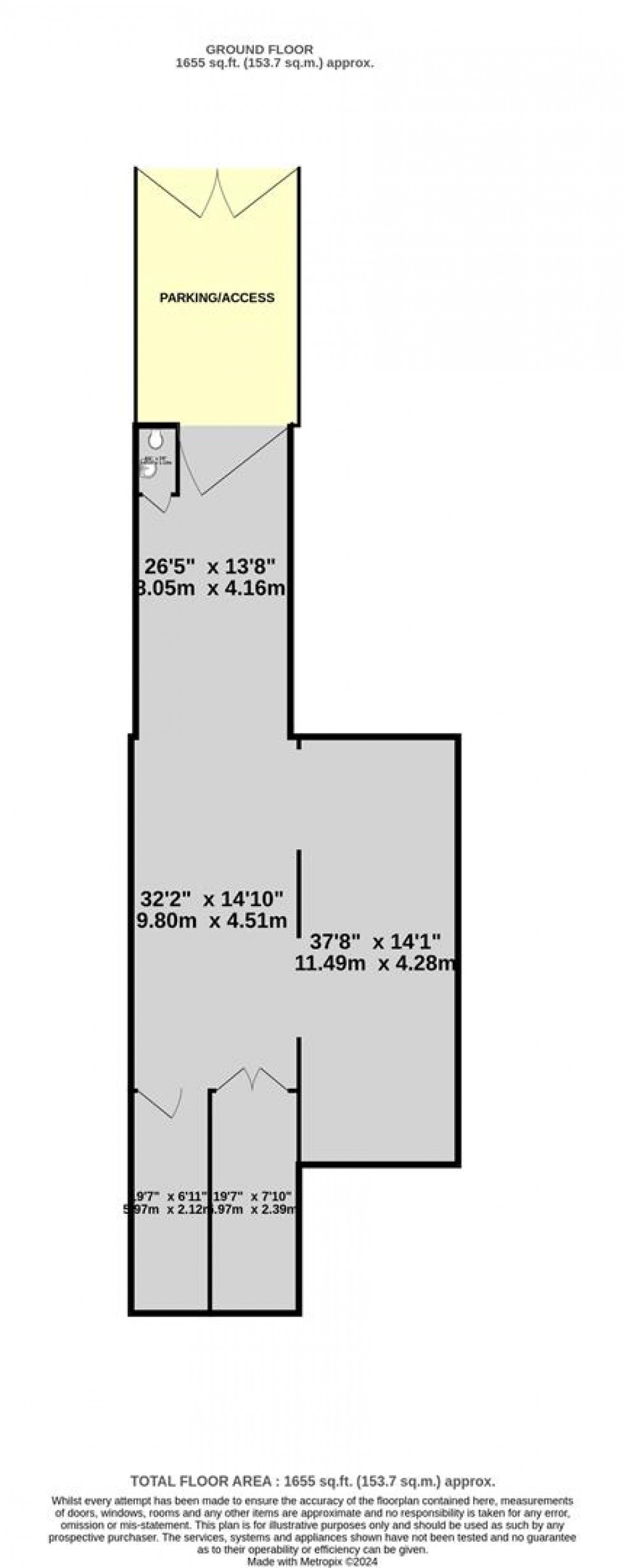 Floorplan for Picton Street, Montpelier, Bristol