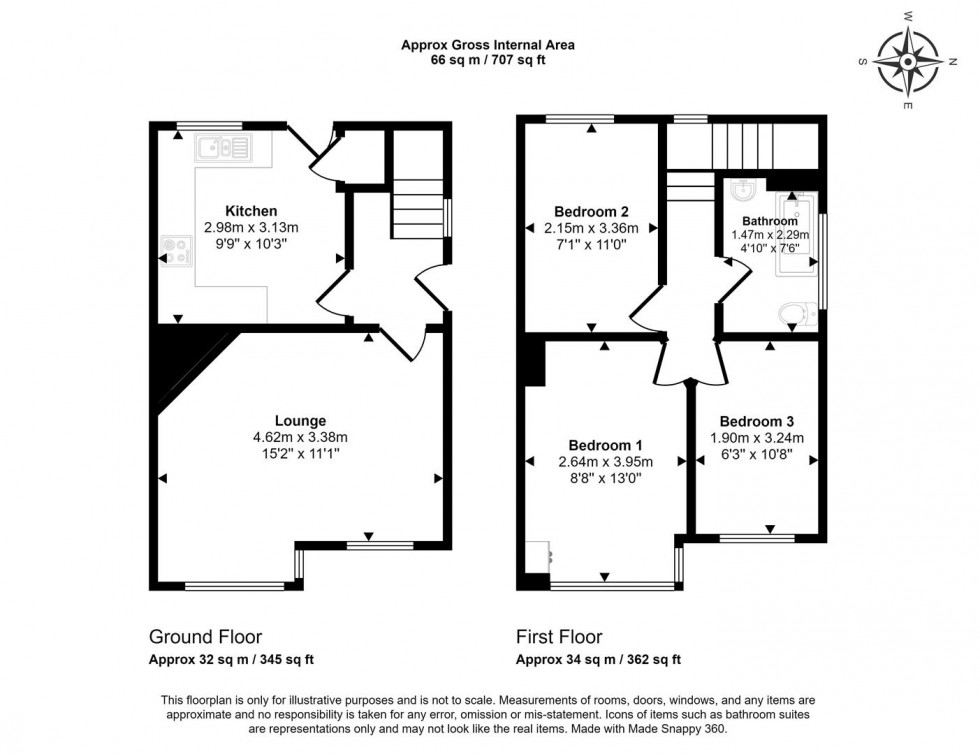 Floorplan for Bude Road, Filton, Bristol