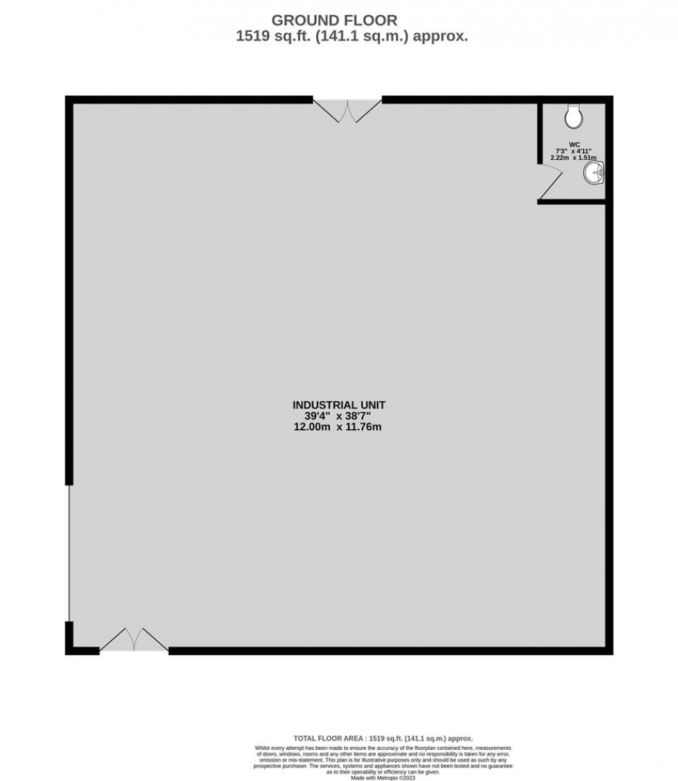 Floorplan for 16 Clothier Road, Bristol