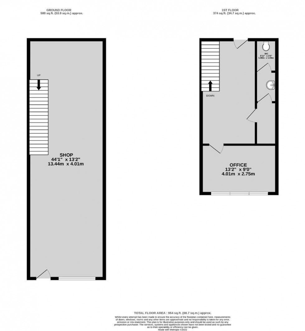 Floorplan for Brislington