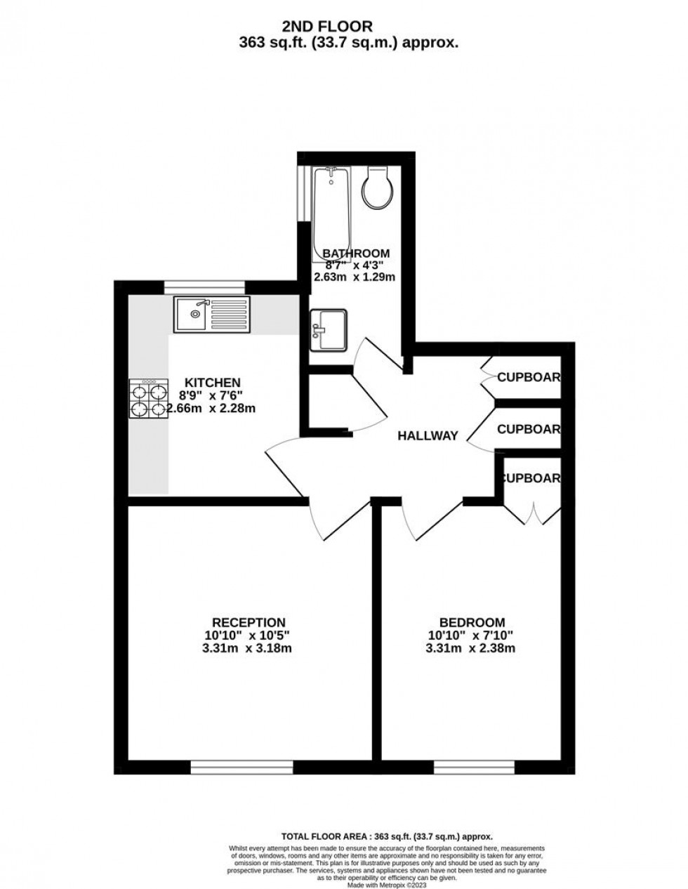 Floorplan for Coldharbour Road, Bristol