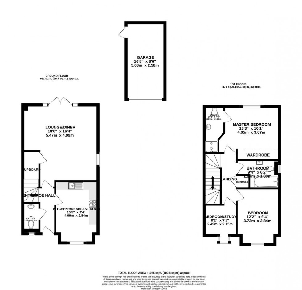 Floorplan for Acer Village, Bristol