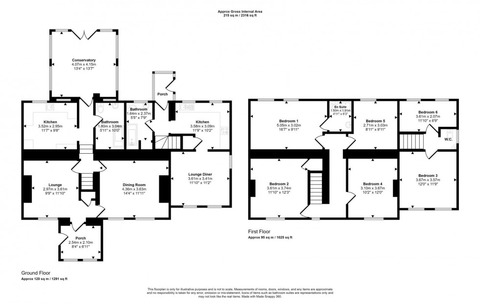 Floorplan for Knowle Hill, Chew Magna, Bristol