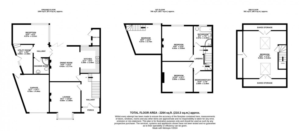 Floorplan for Branksome Road, Redland, Bristol