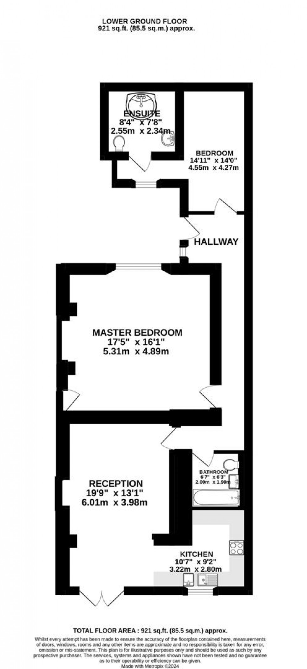 Floorplan for St. Pauls Road | Clifton