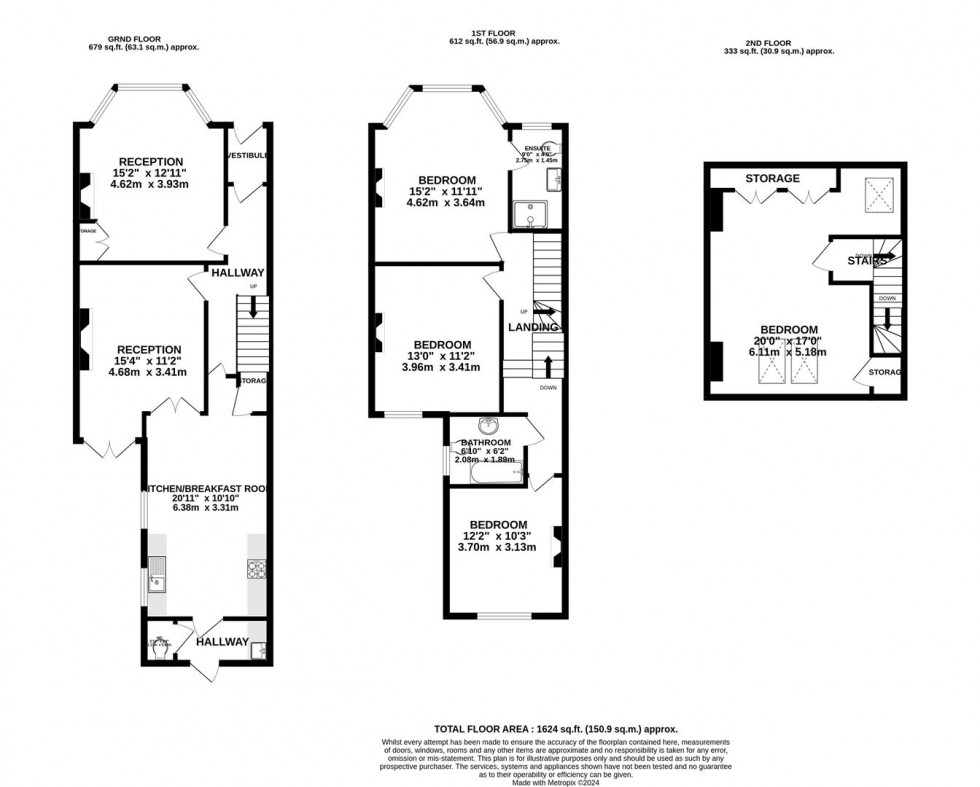 Floorplan for Berkeley Road | Westbury Park