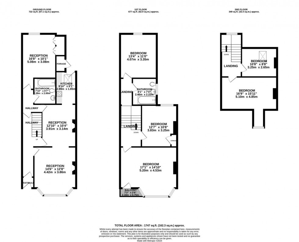 Floorplan for Harcourt Road | Redland