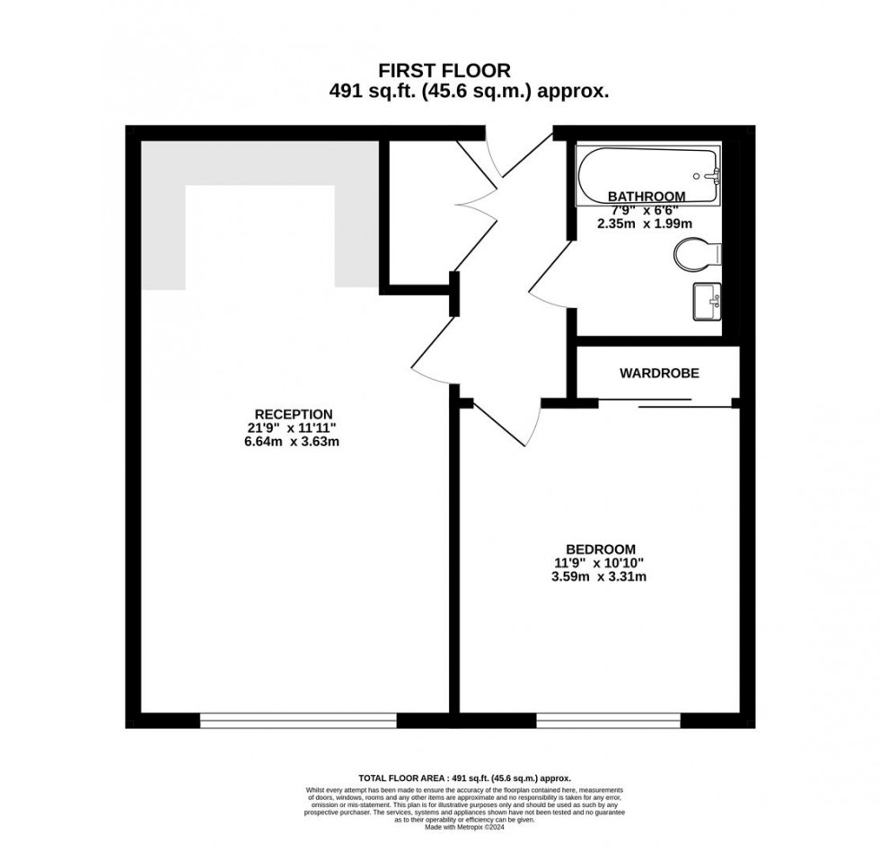 Floorplan for College Road | Bishopston