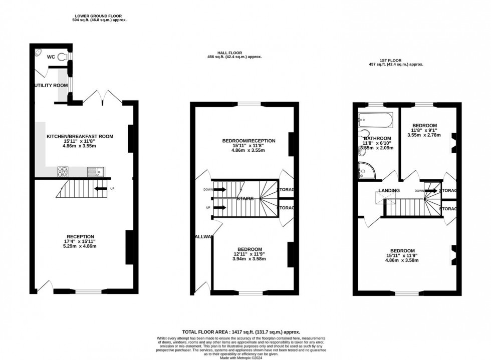 Floorplan for Lansdown Road | Redland