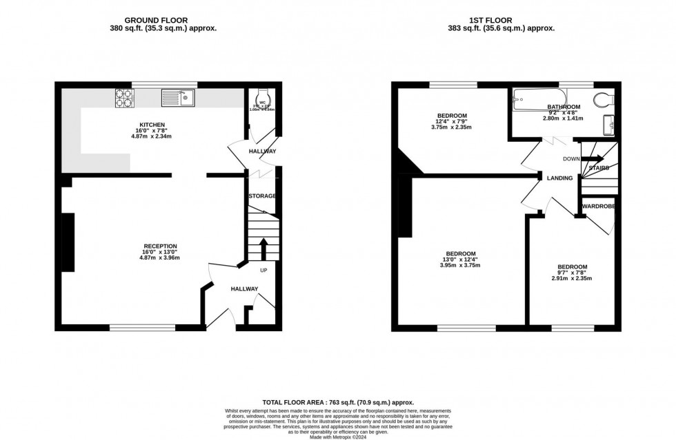 Floorplan for Timsbury Road | Bedminster