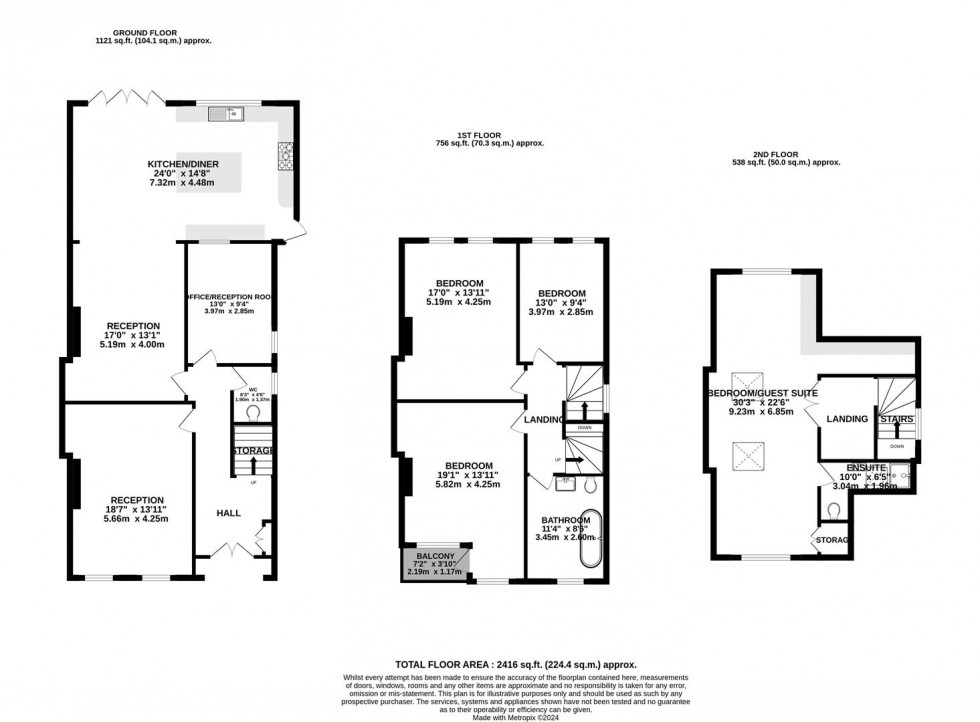 Floorplan for Downs Park East | Westbury Park