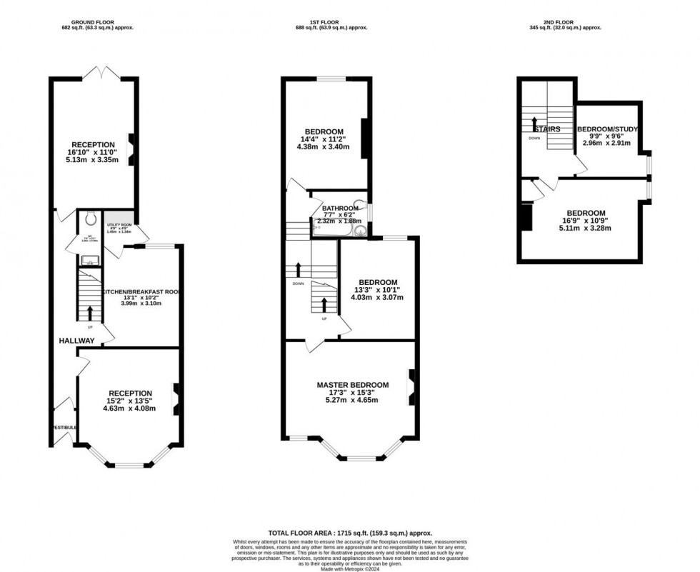 Floorplan for North View | Westbury Park