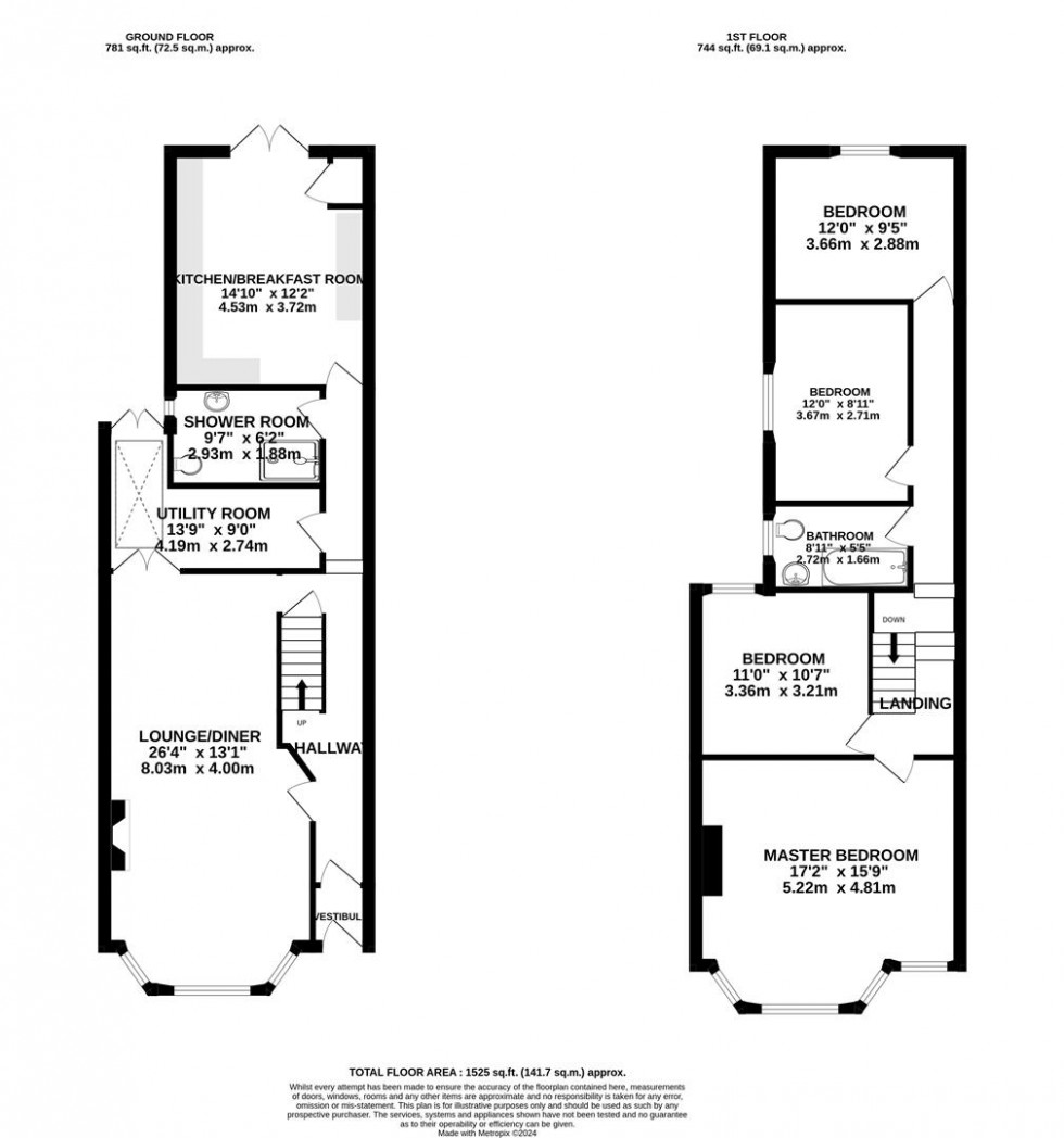 Floorplan for St Albans Road | Westbury Park