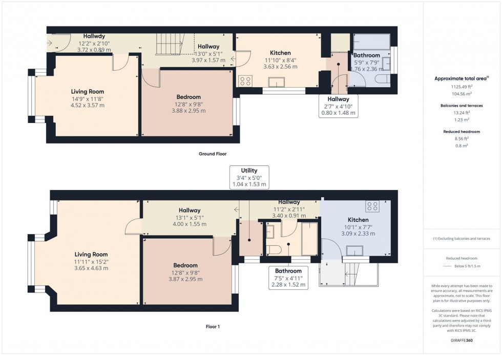 Floorplan for Kensington Road, St. George, Bristol