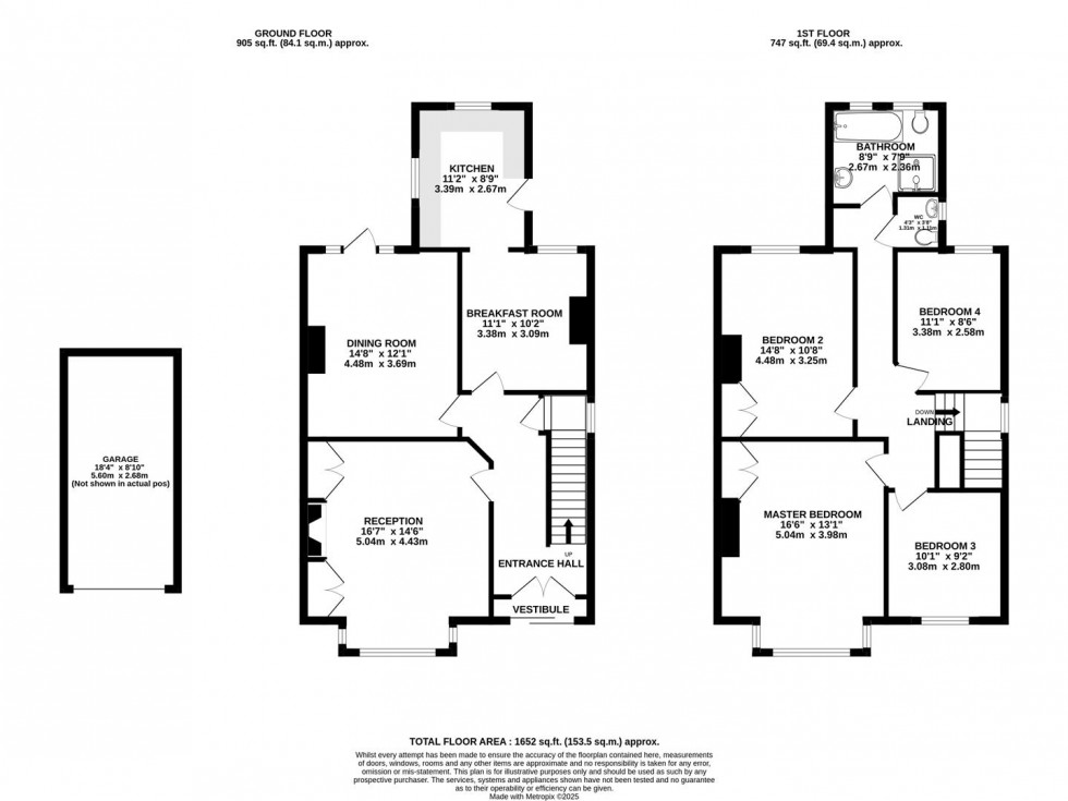 Floorplan for Cranbrook Road | Redland