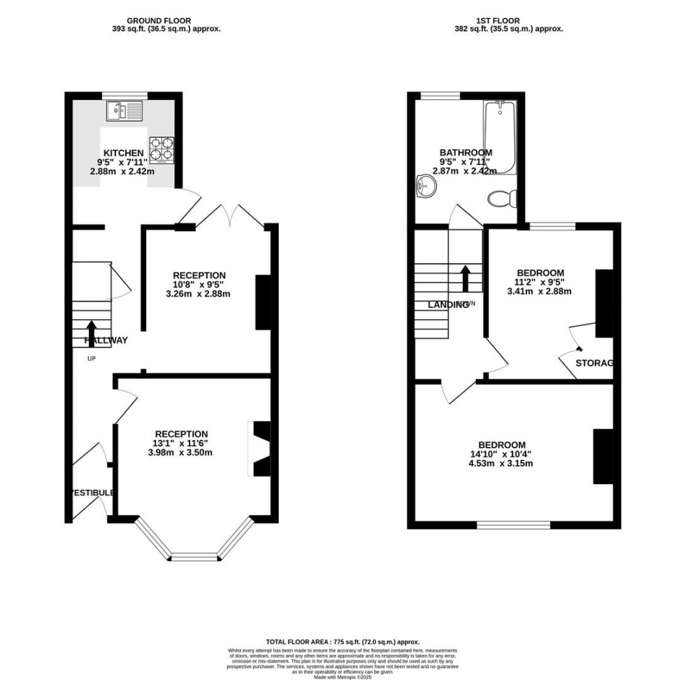 Floorplan for Berkeley Avenue | Bishopston