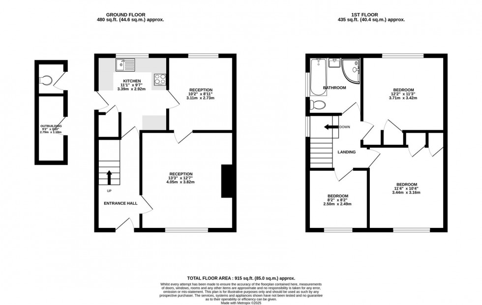 Floorplan for Cordwell Walk | Westbury-on-Trym