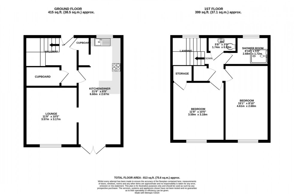 Floorplan for Comb Paddock | Westbury-on-Trym