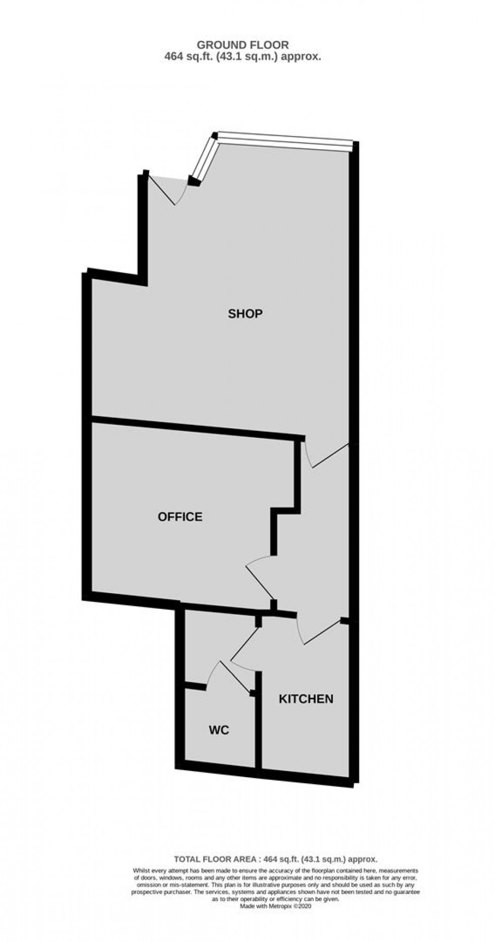 Floorplan for Bishopston