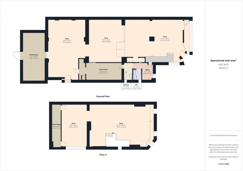 Floorplan for Gloucester Road, Horfield, Bristol