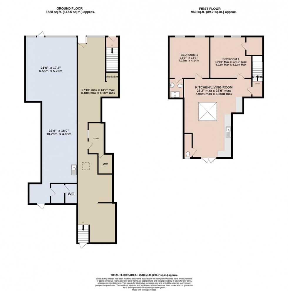 Floorplan for High Street, Thornbury, Bristol