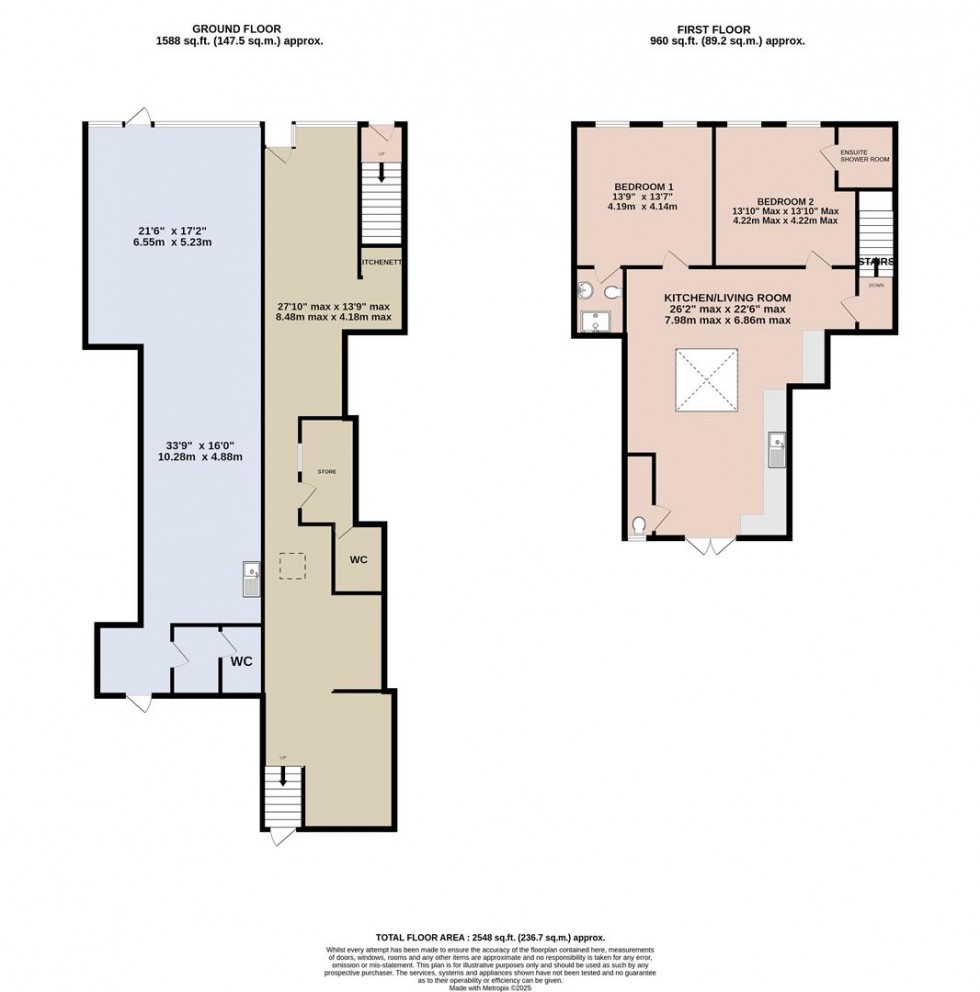 Floorplan for High Street, Thornbury, Bristol