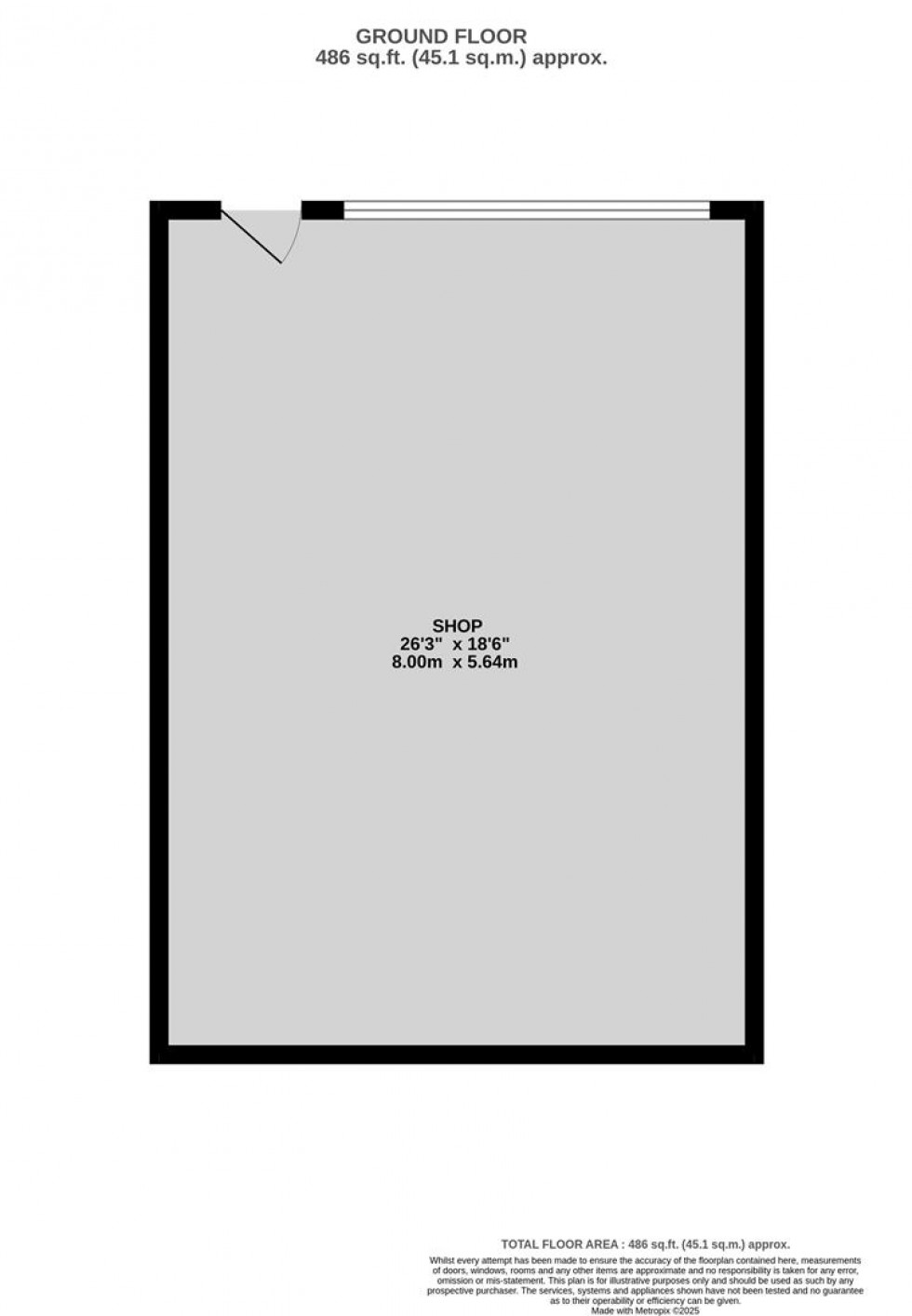 Floorplan for Henleaze Road, Bristol