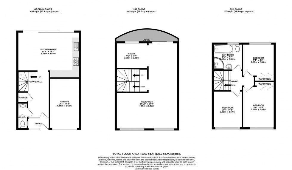 Floorplan for Harford Close | Coombe Dingle