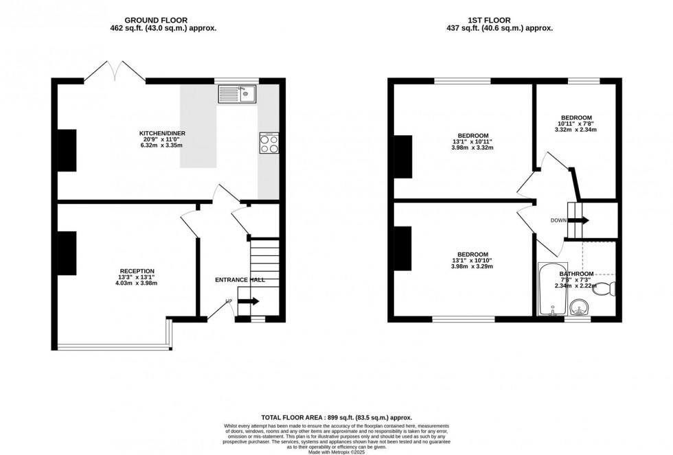 Floorplan for Beloe Road | Bishopston