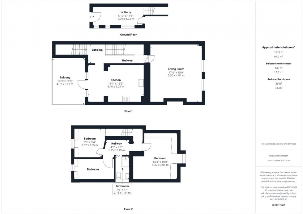 Floorplan for Hotwell Road, Bristol