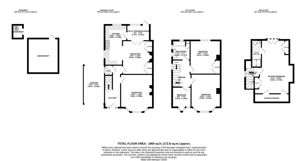 Floorplan for West Broadway | Henleaze