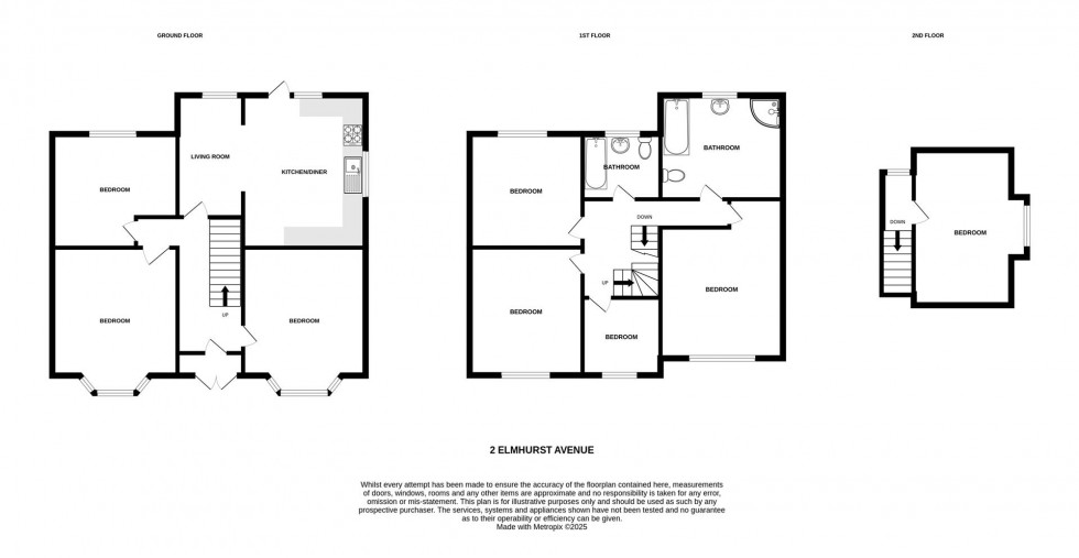 Floorplan for Elmhurst Avenue, Eastville, Bristol